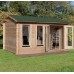 Chiltern 4m x 3m Double Glazed Log Cabin